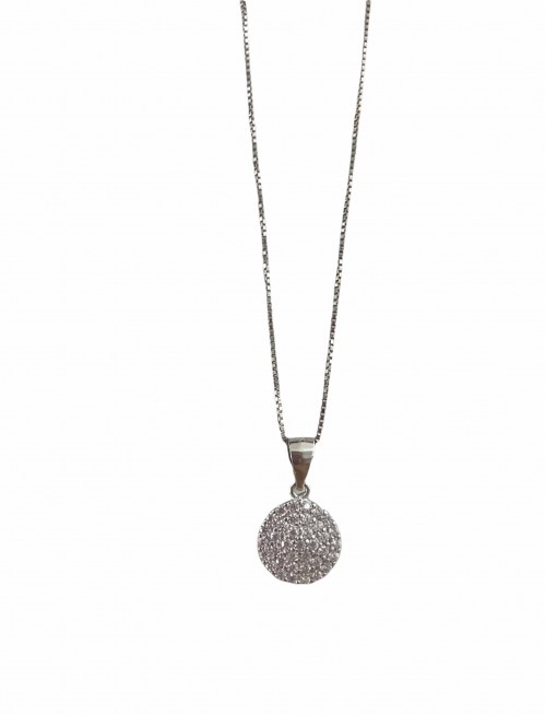 Collana Argento Punto Luce Zirconi La Griffe Gioielleria CLPL01